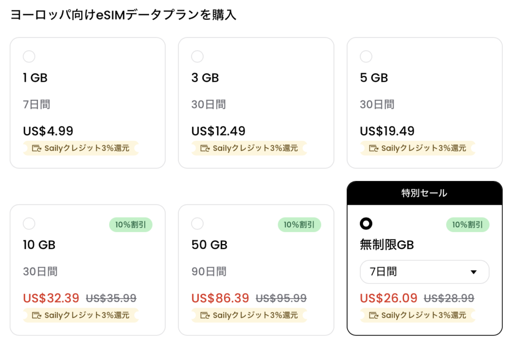 ヨーロッパ周遊プラン一覧