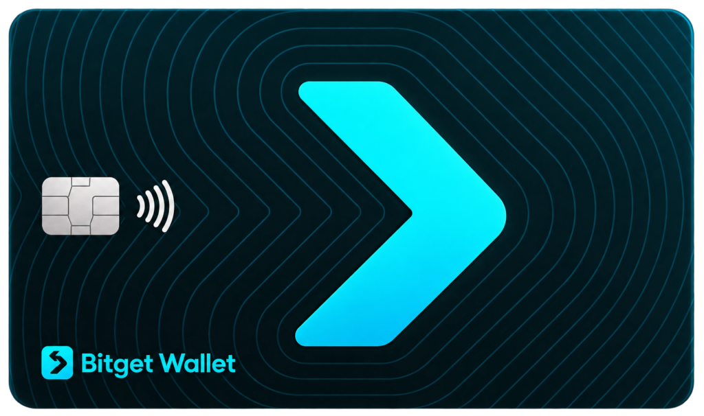 Bitgetwalletカードの券面
